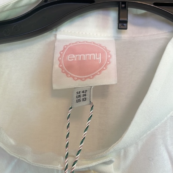 NWT Emmy Design Effortless Edwardian Blouse - Picture 5 of 8